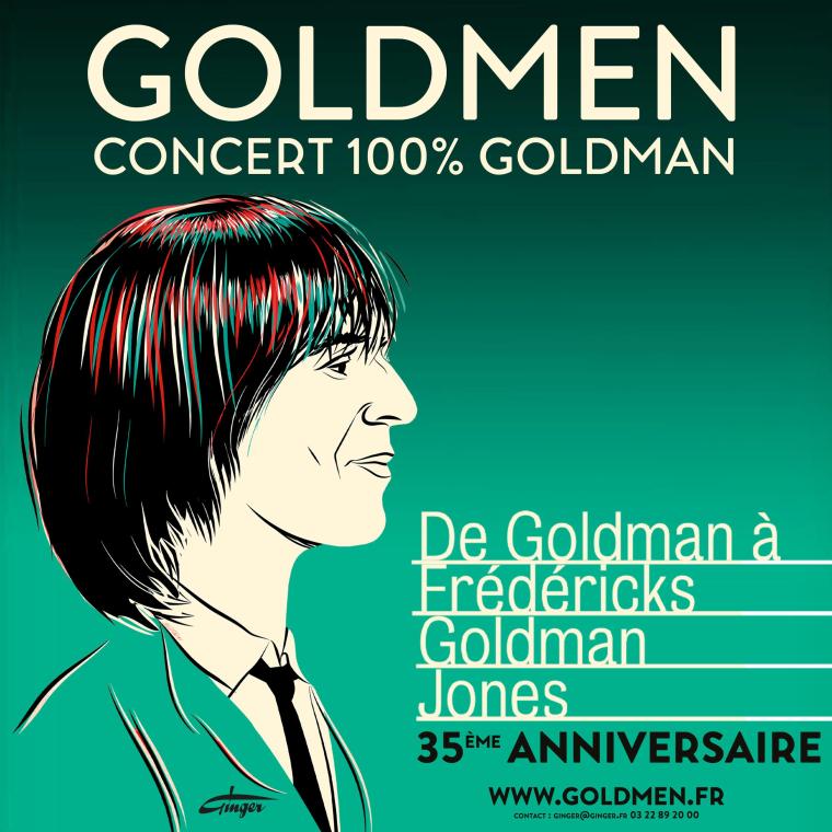 GOLDMEN - CONCERT 100 % GOLDMAN